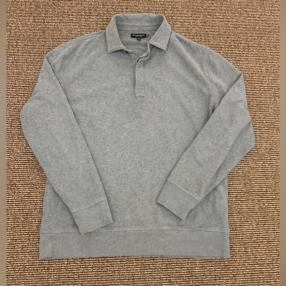 Men's XL Tall Heather Grey Banana Republic Core Temp Shirt - Picture 2 of 14